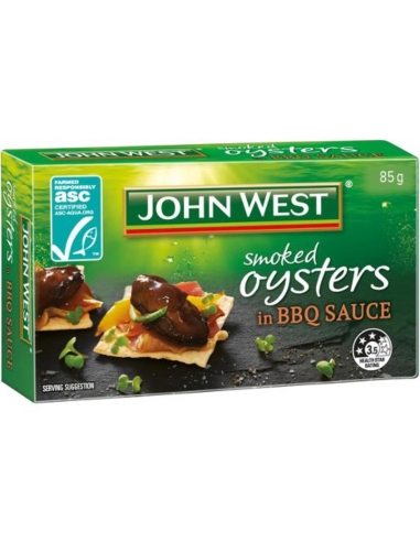 John West Smoked Oysters In Bbq Sauce 85g x 1