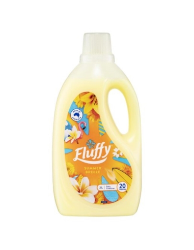 Fluffy Fabric Softener Summer Breeze 2ltr x 1