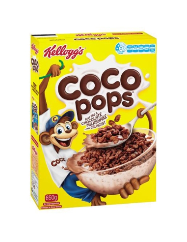 Kellogg Coco Pops 650g x 1