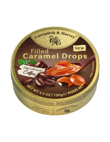 Cavendish & Harvey Gevulde karameldruppels koffie x 12