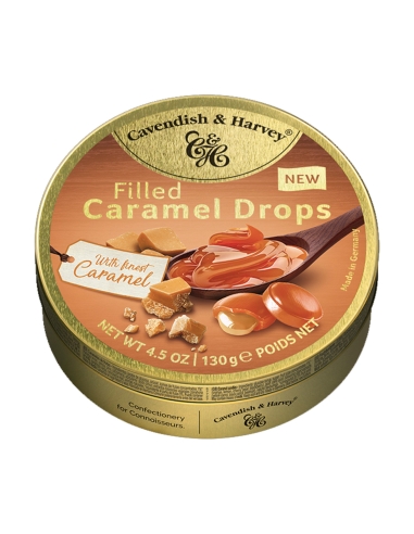 Cavendish & Harvey Caramel Drops Caramel Fill x 12