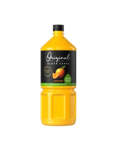 元のジュースのパルプはオレンジ ジュース1.5l x 1を放します
