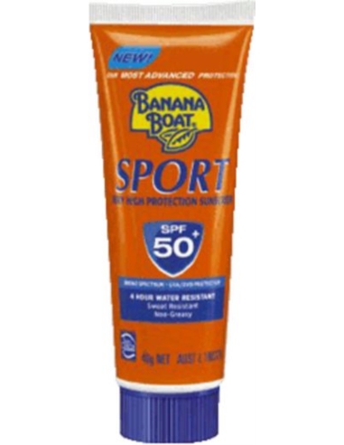 Banana Boat Spf50+ Sport Plus Tub Sunscreen 40g x 1