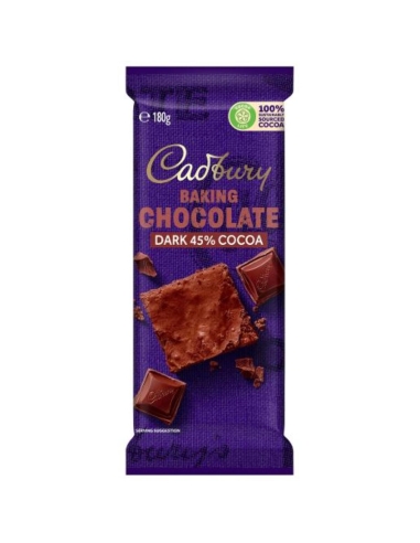 Cadbury Chocolat noir à cuire 180g x 1