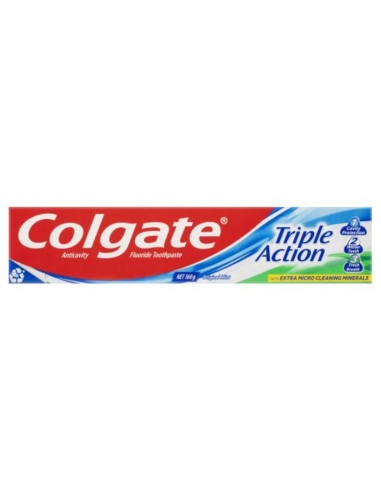 Colgate Tandpasta Triple Action 160 g x 12