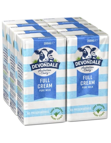 Devondale Lait Longue Vie Crème complète 200ml x 1