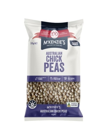 Mckenzies Chick Peas 375g x 1