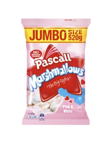 Pascall Marshmallows Vanilla & Raspberry 250g x 6