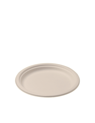 Cast Away Enviroboard Natural Side Plate Rond 7 pouces 125 Pack x 1
