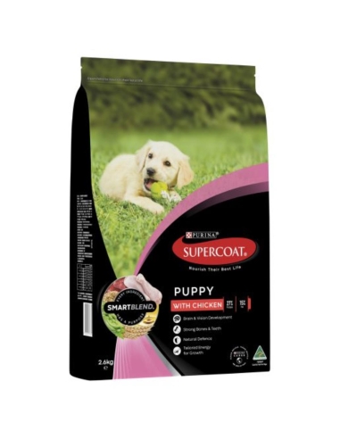 Purina Supercoat Puppy Chicken Pet Food 2.6 千克×1