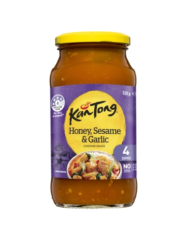 Kantong Salsa Salteado Miel Sésamo Y Ajo 520g x 1