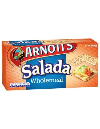Arnotts Crackers Salada con Wholemeal 250g x 1