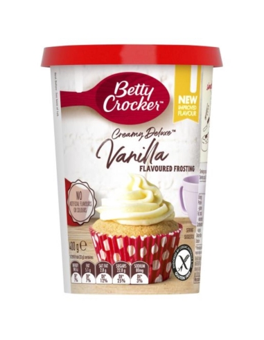 Betty Crocker Vainilla Frosting 400g x 4