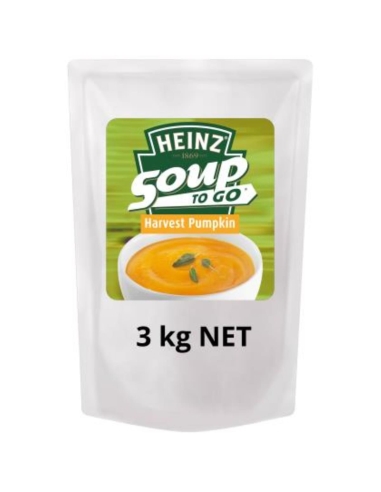 Heinz Soup To Go Pumpkin 3kg x 1