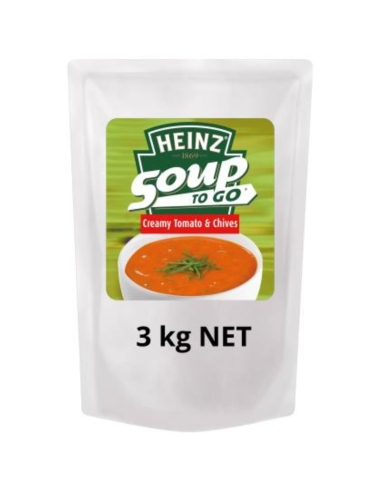 Heinz Zuppa da asporto pomodoro e erba cipollina 3kg x 1