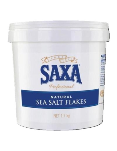 Saxa Salz Meer Flakes Natural 1.7kg x 1