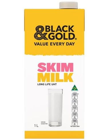 Black & Gold Esquí de leche Long Life 1l x 1