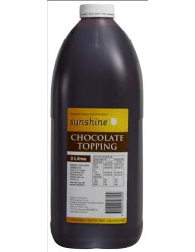 Sunshine チョコレートトッピング 3l x 1