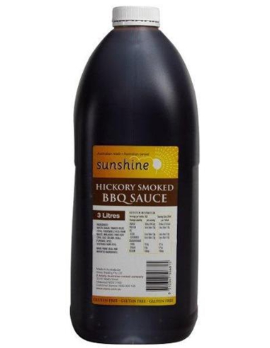 Sunshine Hickory Smoked Bbq Sauce 3l x 1