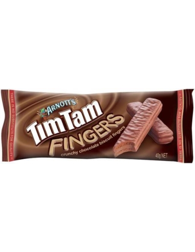 Arnotts Biscuits Chocolate Tim Tam Fingers 40g x 28