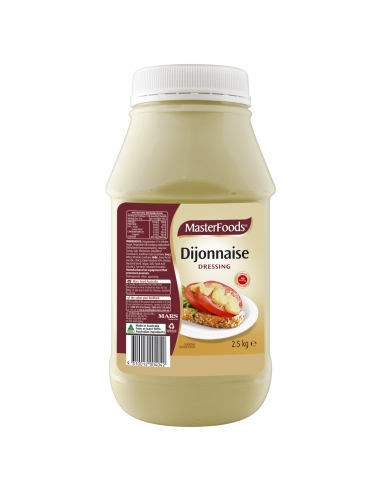 Masterfoods Dijon Mosterd 2,5 kg x 1