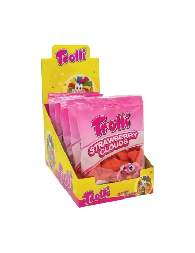 Trolli Chmury Truskawkowe 150g x 10