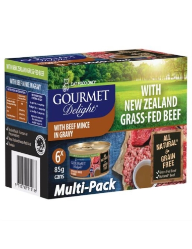 Gourmet Sos wołowy Delite Multi Pack 6 sztuk 85 g x 4