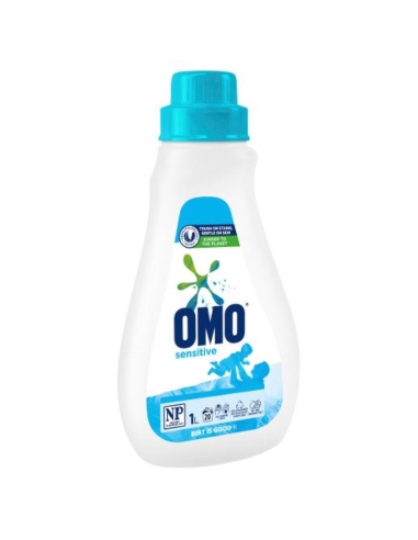 Omo Concentrato liquido di lavanderia sensibile 1ltr x 1