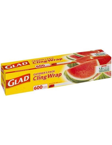 Glad Cling Wrap Dispenser 45cm range 600m long Pack x 1