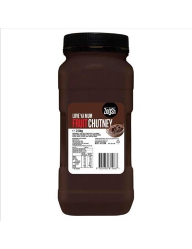 Zoosh Chutney de fruta 2,3 kg x 1