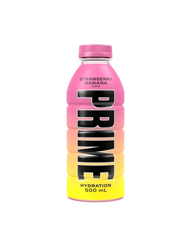 Prime Hydratatie aardbei Banana 500 ml x 12