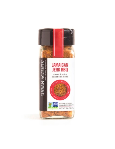 Urban Accents Jamaican Jerk BBQ Spice Jar 79g x 4