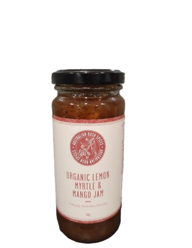 Australia Bush Spicers Organic Lemon Myrtle & Mango Jam 300 g x 1