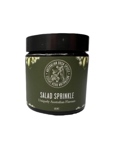 Australie Bush Spicers Green Salad Sprinkle Glass Jar 60g x 1