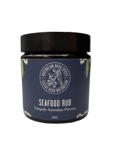 Australië Bush Spicers Blue Seafood Rub Glas Jar 60g x 1