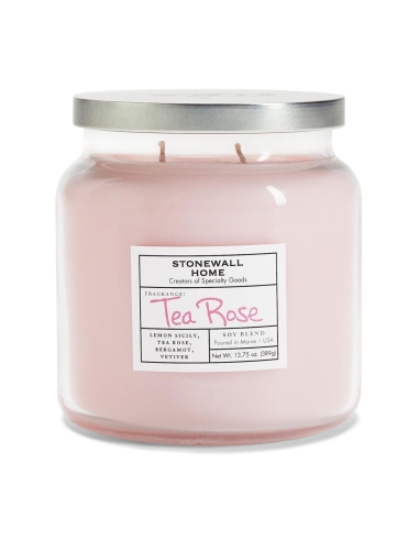 Stonewall Kitchen Bougie Apothécaire moyenne de Rose de Thé x 1