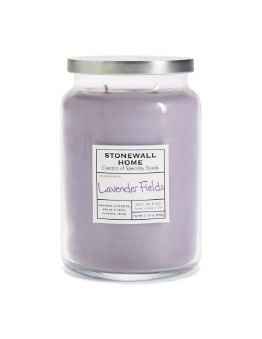 Stonewall Kitchen Lavender Fields Large Apothecary Candle x 1
