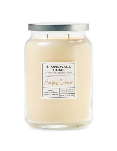 Stonewall Kitchen Crema de arce Gran Apothecary Candle x 1