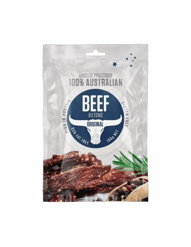 Dr Proctors Original Beef Biltong 100g x 12