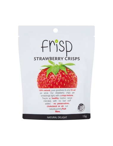 Frisp Aardbeien Crisps 15 g x 5