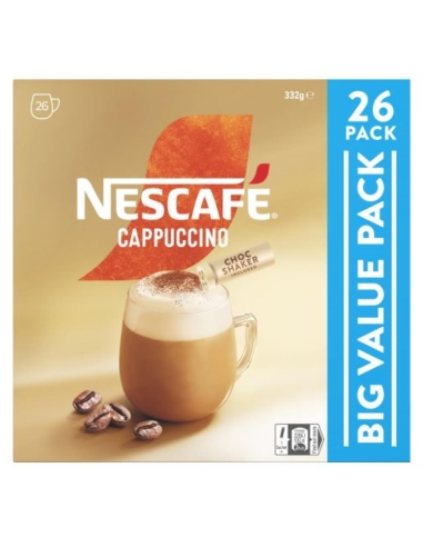 Nescafe Cafe Menu Cappuccino 26 Pack x 3