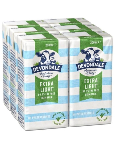 Devondale Onze lichtste magere melk 200 ml x 1