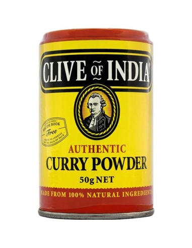 Clive Of India Authentisches Currypulver 50g x 1