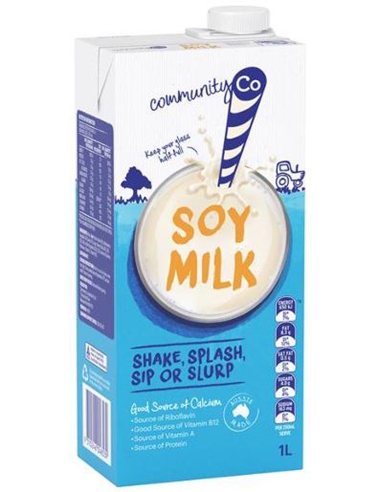 Community Co Lait de soja 1ltr x 1