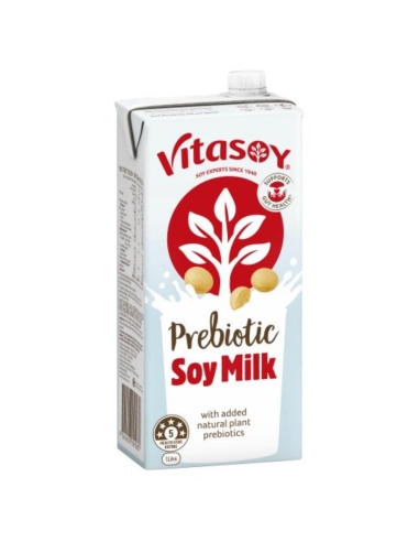 Vitasoy Lait de soja prébiotique 1ltr x 12