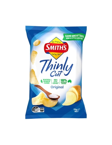 Smiths Thinly Original 70g x 18