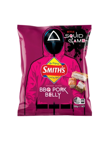 Smiths Gemaskerde bewaker Bbq Varkensbuik 150g x 1