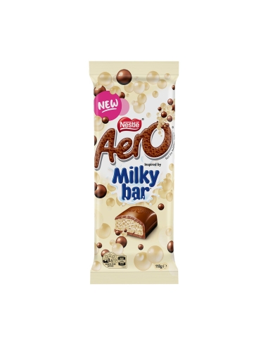 Nestle Aero Bianco Milky Bar 118g x 12