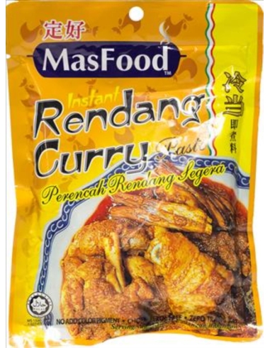 Masfood Curry in pasta rendang 200g x 1