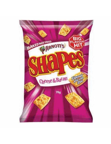 Arnotts Shapes 奶酪培根 70g x 12